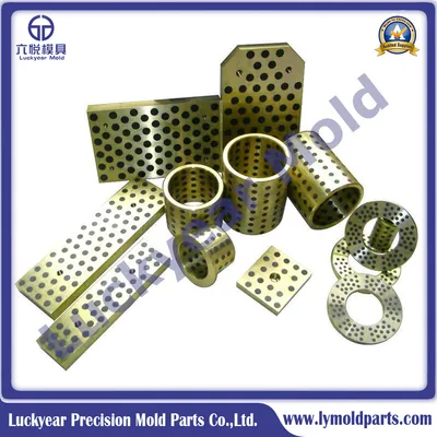Copper Plate Oiless Graphite Bronze Wear Plate Oilless Bronze Plates Guide Bushes