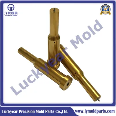 Hardened Tin/Ticn Coating Metal Ejector Pin, Brass Die Punch