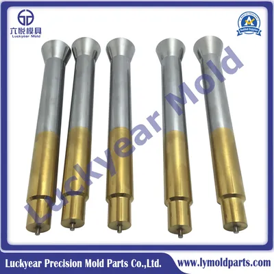 Punch with 30° Bottle Neck Head with Ejector Pin